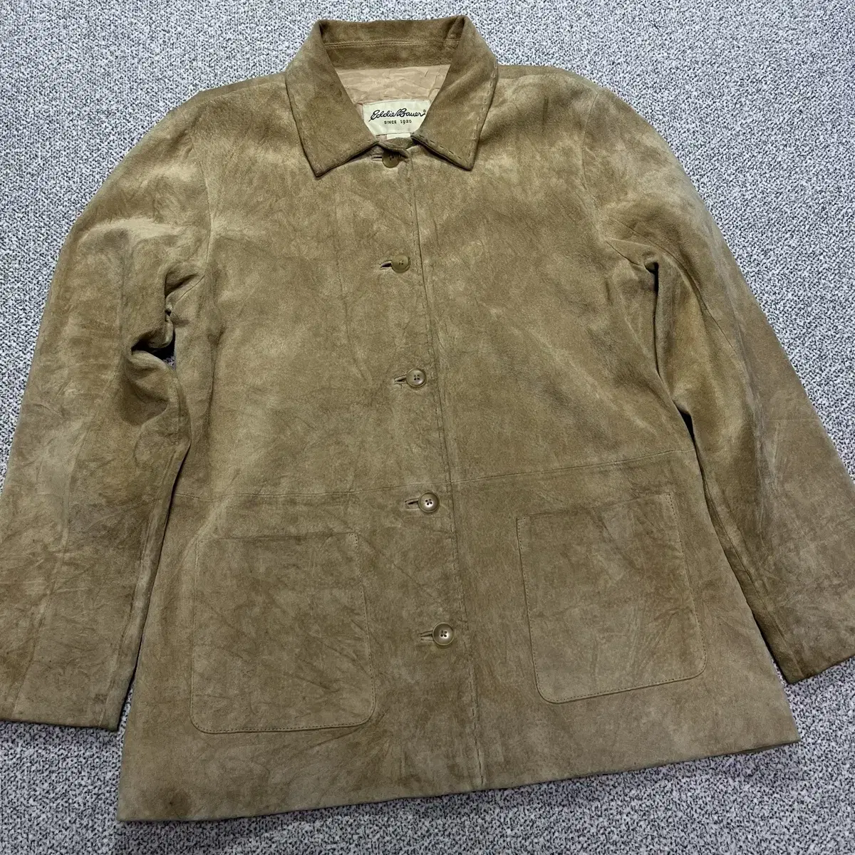 90s Eddie bauer genuine Leather 에디바우어